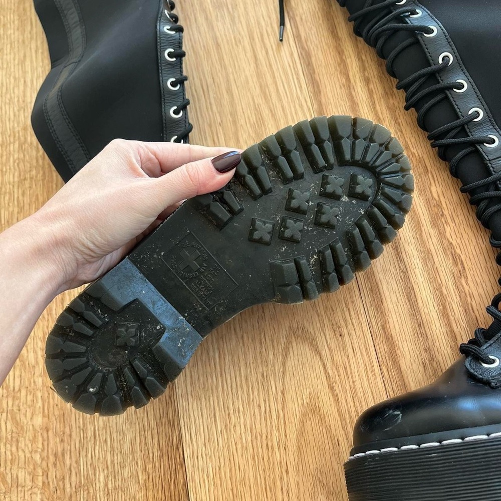 Dr. Martens agyness deyn knee high RARE boots - Picture 13 of 14